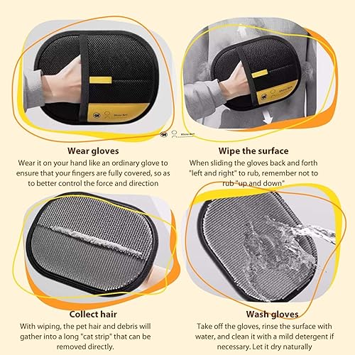Thunku Premium Pet Hair Removal Glove