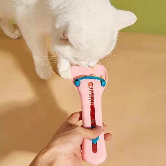 Cat Strip Spoon Feeder for Pet Food Supplies