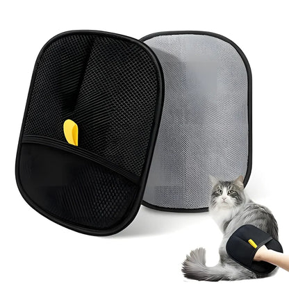 Cat Hair Removal Glove Yellow